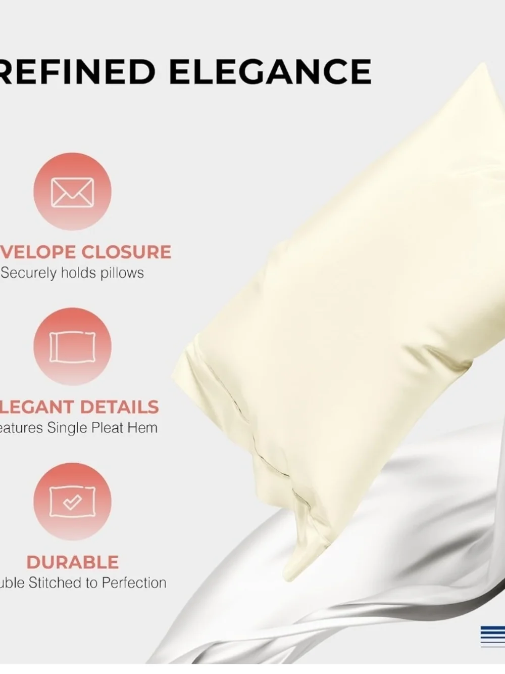 Thread Spread 100% Egyptian Cotton California King Sheet Set Ivory 1200 TC 4 Pc